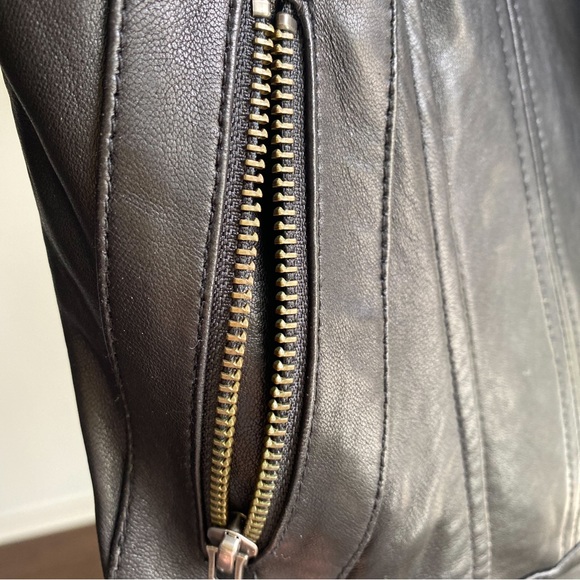 MACKAGE GENUINE LEATHER JACKET - Picture 4 of 5